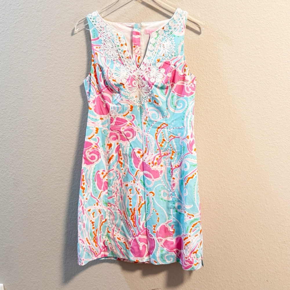 Lilly Pulitzer Jellyfish Dress Shift Dress